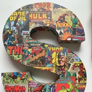 Marvel Letter Wall Art